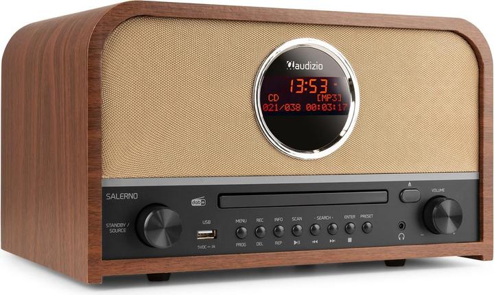 Produktbild Audizio Radio/CD-Player (FM, DAB+, Bluetooth)