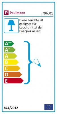 Energie-Label Paulmann Nordin (E27)