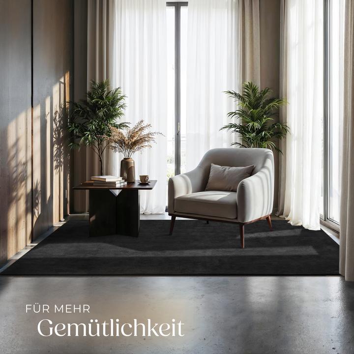 Produktbild tectake Kurzflorteppich Soft Zone (120 x 170 cm)