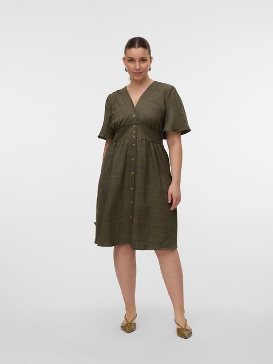 Actual product image Vero Moda VMCMELANEY Midikleid Kleid (50)