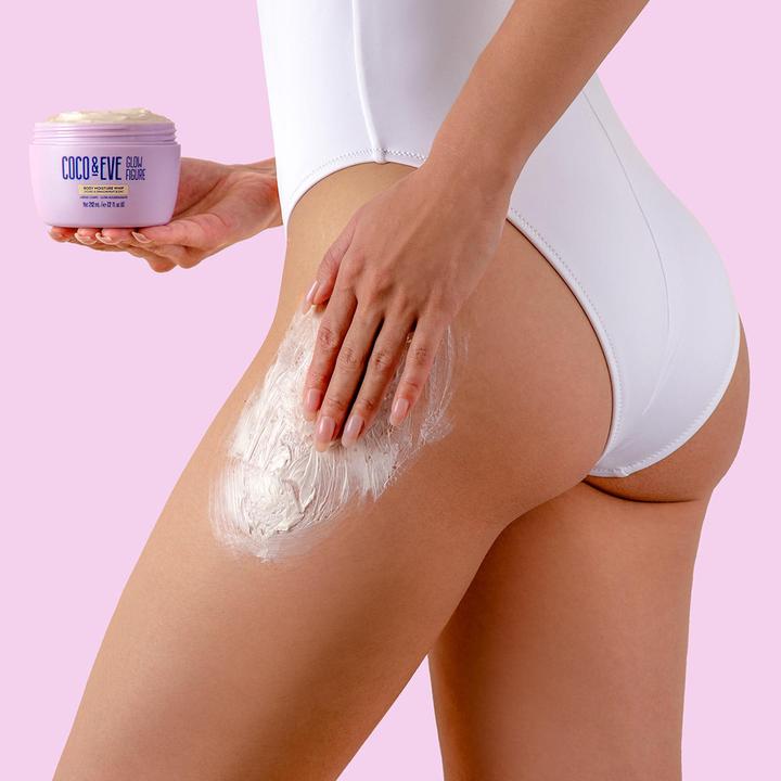 Immagine prodotto Coco & Eve Crema per il corpo montata Glow Figure (al profumo di dragonfruit e litchi) (Crema corpo, 212 ml)