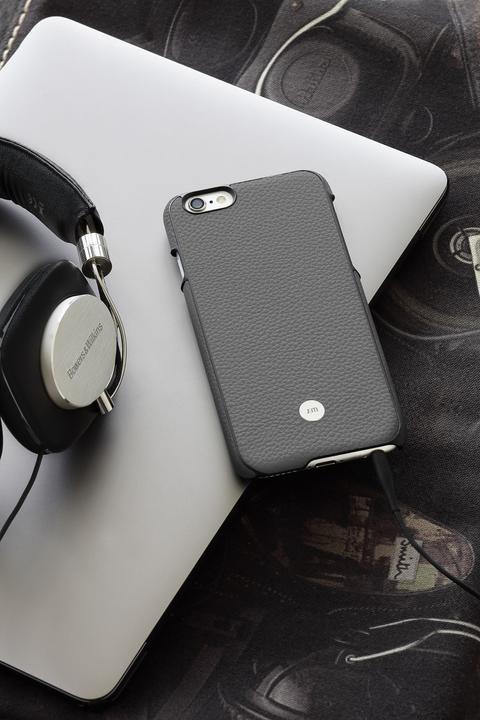 Produktbild Just Mobile Quattro Back Cover für iPhone 6/6S Grau (Apple iPhone 6s, Apple iPhone 6)