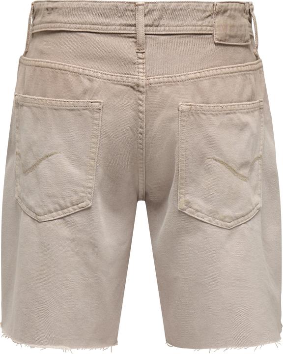 Produktbild Only & Sons Gerade geschnitten Mittlere Taille Shorts Jeans-Shorts (L)