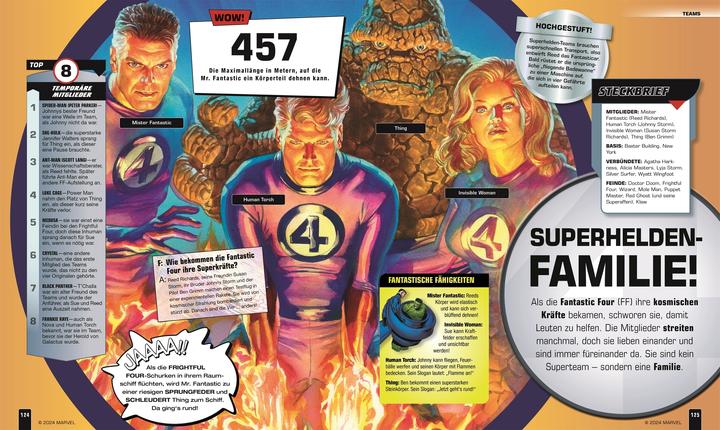 Productafbeelding Marvel Unglaubliche Rekorde (Duits, Sven Wilson, Bray Adam, Lorraine Cink, John Sazaklis, Melanie Scott, 2024)
