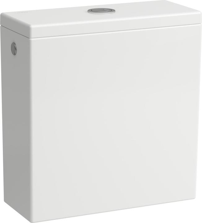 Actual product image Laufen Kartell cistern for stand-alone WC combination 824331, dual flush, lateral water connection