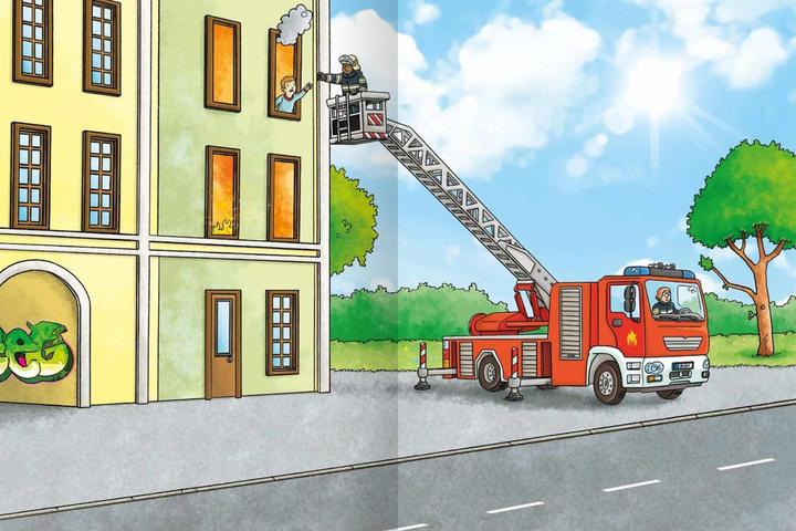 Image du produit Pompiers et police en action