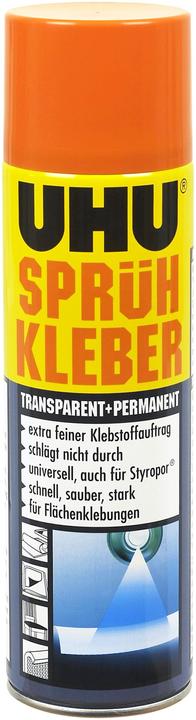 Image du produit UHU Colle en spray (450 g, 500 ml)