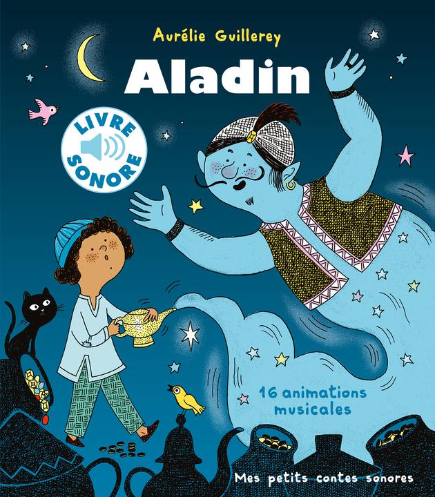 Actual product image Aladin : 16 animations musicales (French, Guillerey Aurélie, 2020)