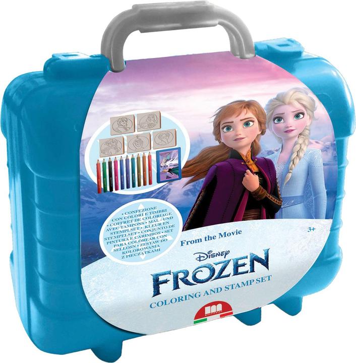 Produktbild Multiprint Stempelset Travel Set Frozen II inklusive Ausmalset
