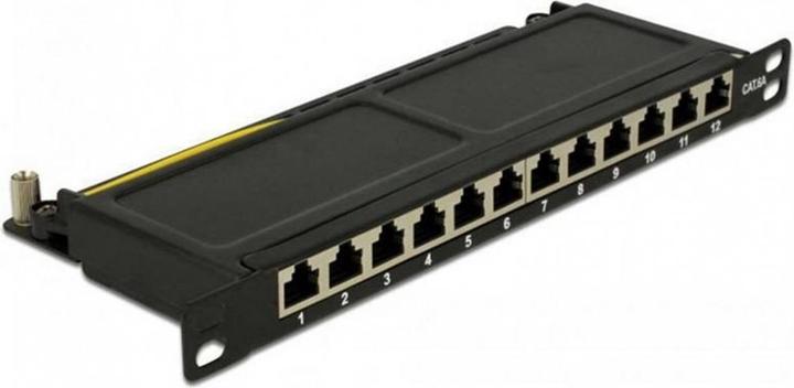 Delock Pannello patch 12 porte 10" Cat.6A schermato