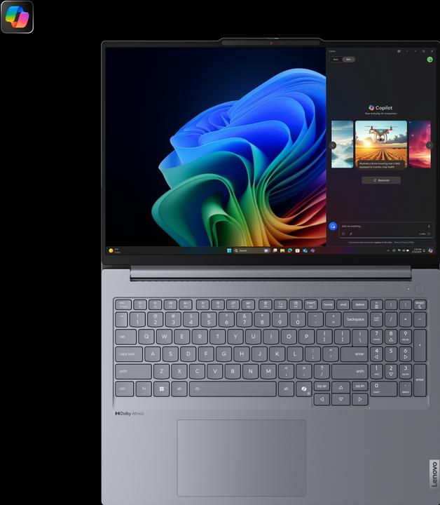 Image du produit Lenovo ThinkBook 16 Gen 7 (16", Snapdragon X Plus X1P-42-100, 16 Go, 512 Go, DE)