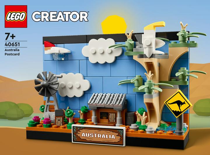 Image du produit LEGO Carte postale d'Australie (40651, LEGO Creator Expert, LEGO difficiles à trouver)