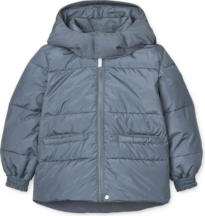 Image du produit Liewood Doudoune réversible Paloma Whale blue multi mix 1.5 ans (taille 86) (86)