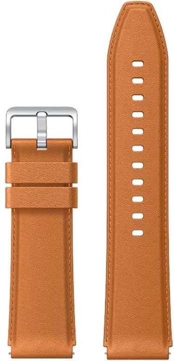 Xiaomi Bracelet Watch S1 (cuir), Brown (Acier inoxydable, Vélin, Xiaomi Watch S1)