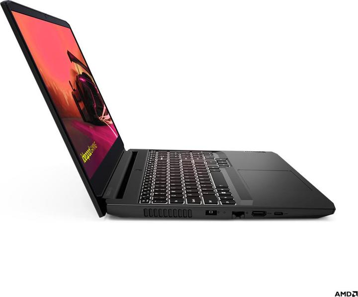 Actual product image Lenovo IdeaPad Gaming 3 (15.60", AMD Ryzen 5 5500H, 17.18 GB, 512 GB, Eng. Int.)