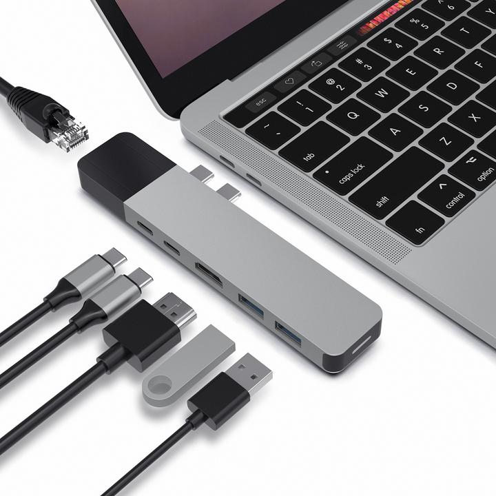 Immagine prodotto Hyper Drive Net 6-in-2 Hub (Thunderbolt, 2 Porti)