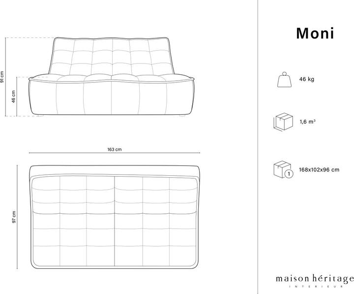 Image du produit Maison Heritage Moni (4 places, 3 places, 2 places)