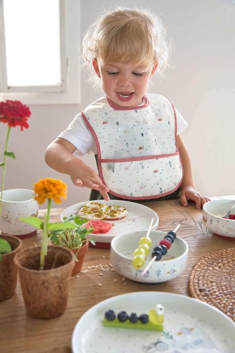 Actual product image Lässig Bib with catch bag (6 months)