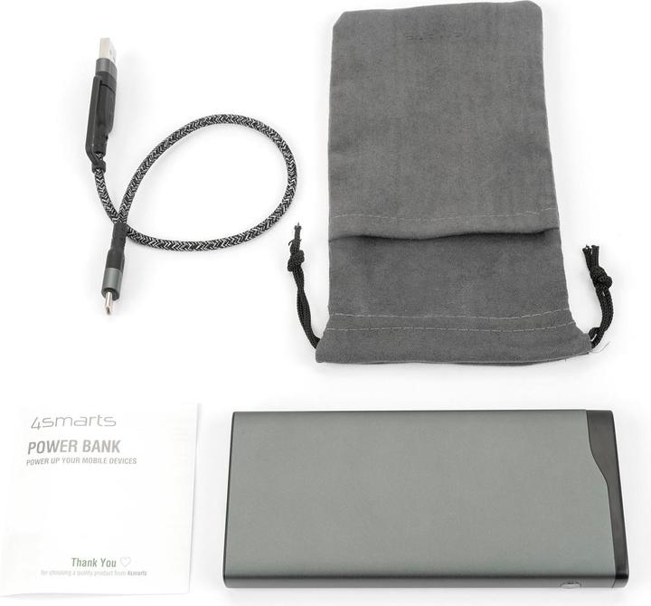 Immagine prodotto 4smarts VoltHub Pro (10000 mAh, 22.50 W, 37 Wh)
