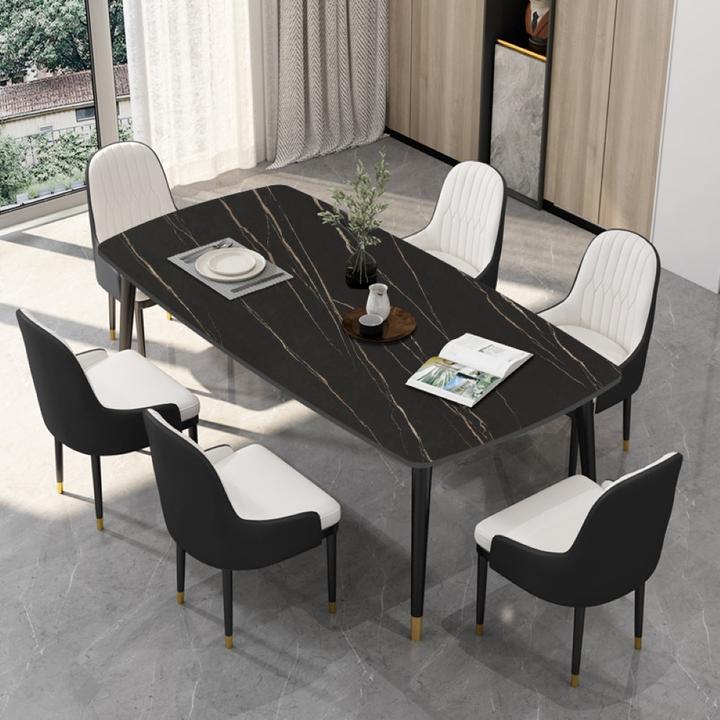 Image du produit Spa Solutions Table de salle à manger Milano Roland-Black 160 cm (160 x 80 x 75 cm)