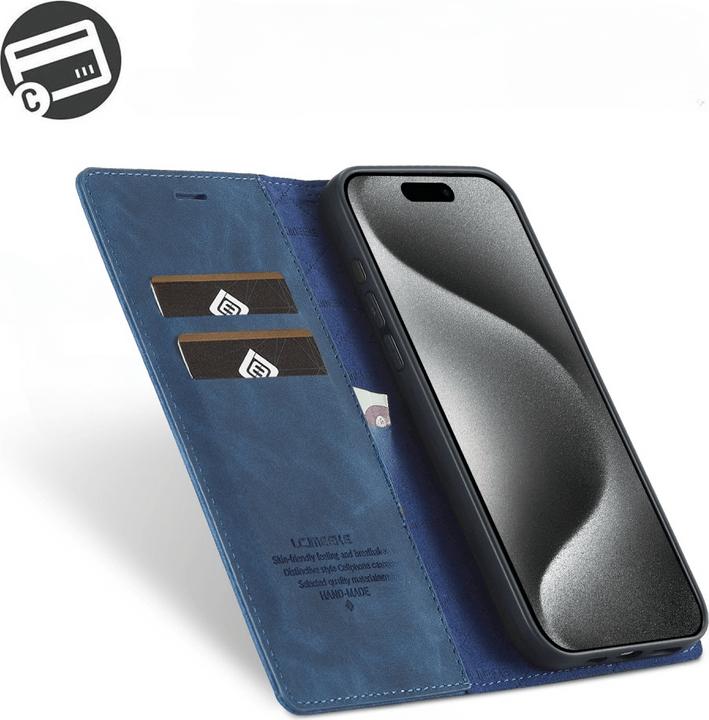 Actual product image LC.Imeeke iPhone 16 Pro Max - Flip Case Vintage (Apple iPhone 16 Pro Max)