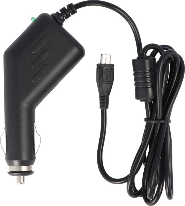 Produktbild AccuCell KFZ-Ladekabel Micro-USB mit TMC-Antenne, 2A Ladestrom