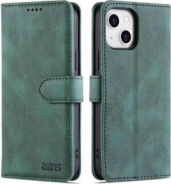 Produktbild MU Classic Retro Leder Bookcover Hülle (Apple iPhone 14 Plus)