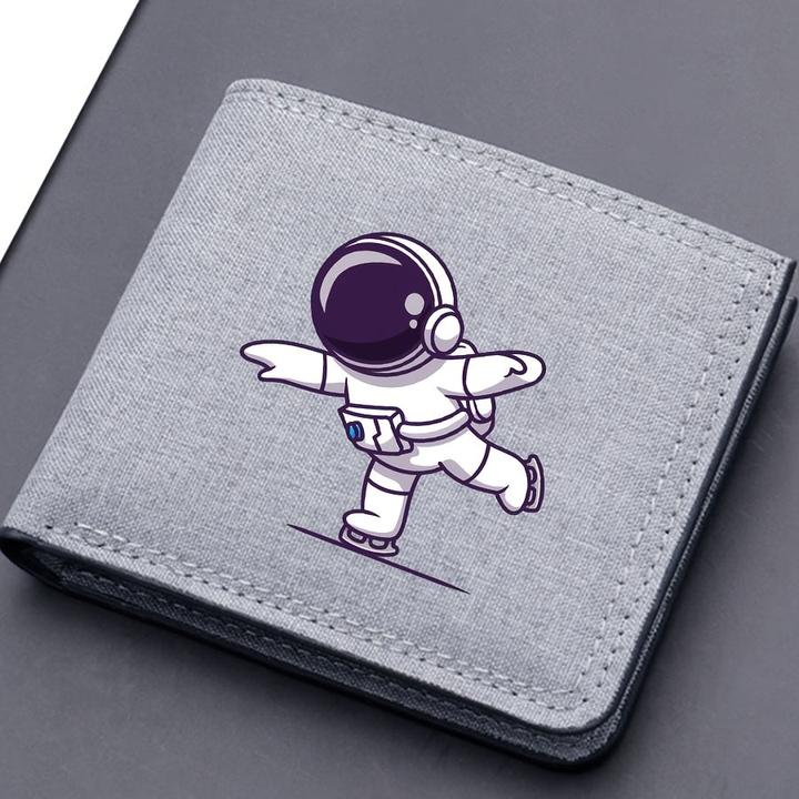 Produktbild Only-Bags.Store 1pc Leichtes, tragbares Kreditkartenetui, Münzfach, perfektes Geschenk, 2D Flachdruck, schwarzes