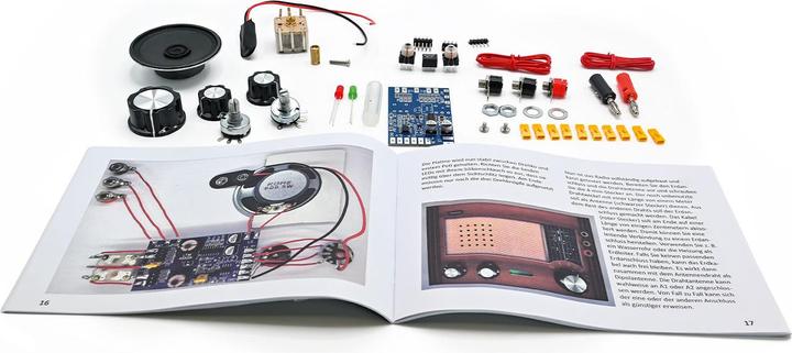 Actual product image Franzis Build your own world receiver