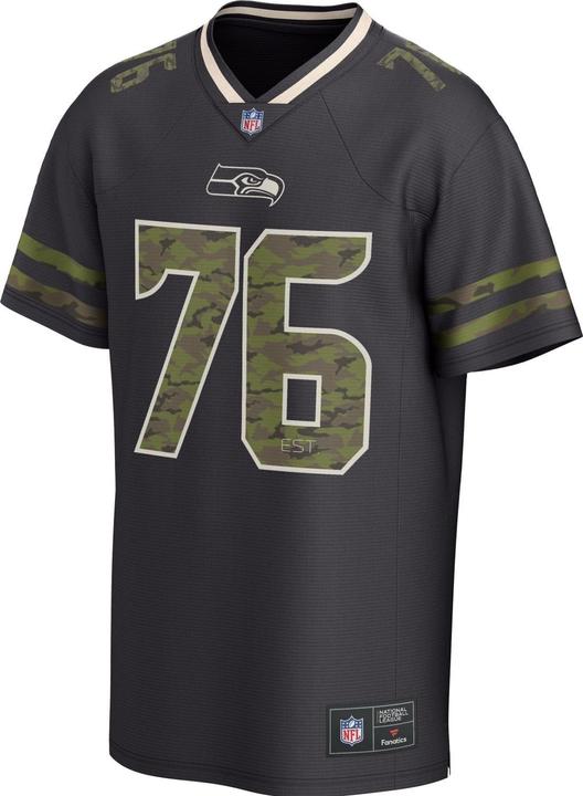 Produktbild Fanatics Seattle Seahawks NFL Supporters Jersey schwarz wood - M (M)