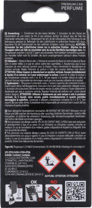 Immagine prodotto Areon Car Sport Lux Platinum Ricarica 8 ml
