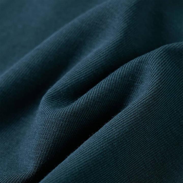 Image du produit VidaXL T-shirt manches longues enfant vert foncé 104,Matériau : 95 (104)