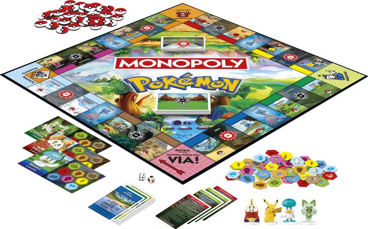 Actual product image Monopoly Pokémon Edition Brettspiel