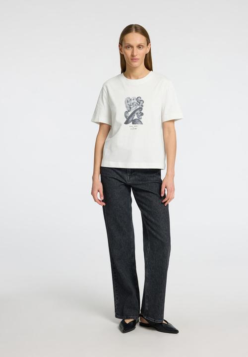 Produktbild Selected Femme Boxy Fit Print T-Shirt (S)