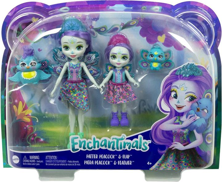 Image du produit Enchantimals Puppe + Little Sister Sort.