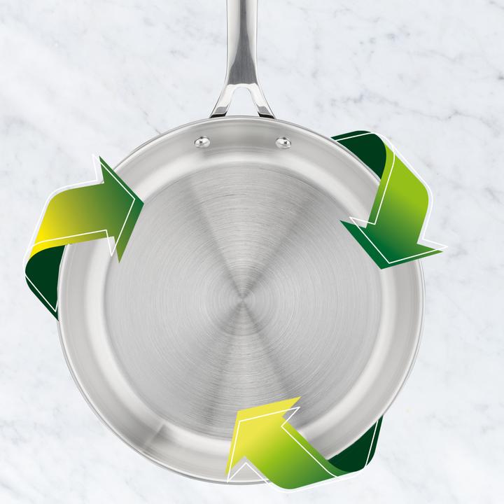 Produktbild Tefal Set Jamie Oliver Cook Smart (28 cm, Pfannenset + Topfset, Bratpfanne, Edelstahl)
