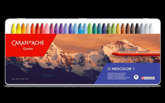 Produktbild Caran d'Ache Neocolor I Metallschachtel (Multicolor, 30 x)