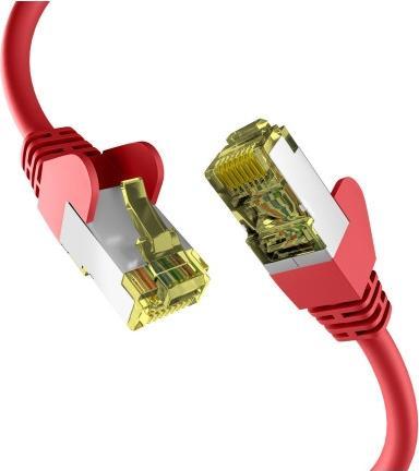 Image du produit M-Cab CAT6A RED 0.15M CORDON DE BRASSAGE (S/FTP, CAT6a, 0.15 m)
