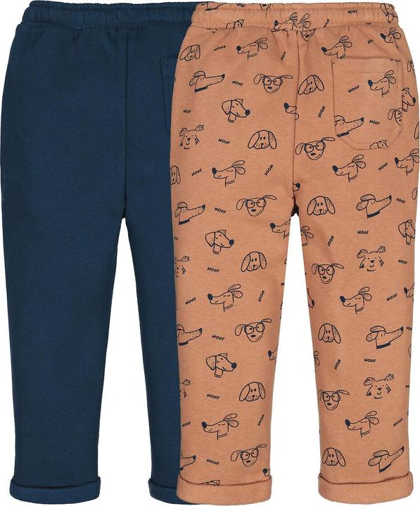 Image du produit La Redoute Collections Lot de 2 pantalons sweat à entrejambe basse (86)