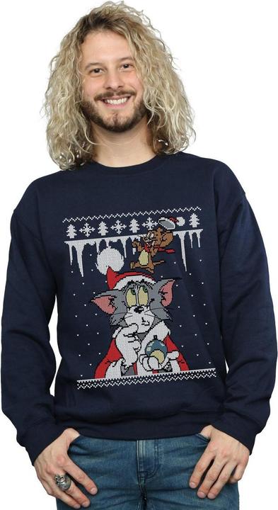 Image du produit Tom & Jerry - Sweat CHRISTMAS FAIR ISLE - Homme (L)