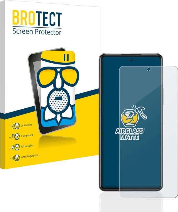 Actual product image BROTECT AirGlass Glass Matte (1 Piece, Infinix Note 30)