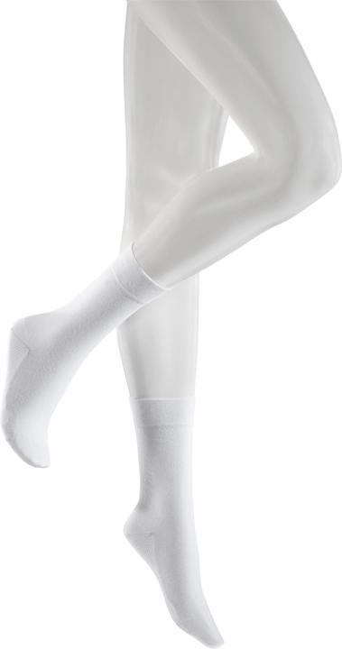 Image du produit Hudson Dry Cotton (Lot de 3) Chaussettes femmes, couleur 008 blanc, taille 39-42 (Une unité par pack, 39 - 42)