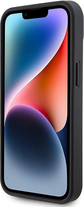 Immagine prodotto Ferrari FEHMP15SPTEK Custodia rigida per iPhone 15 6,1" in carbonio/nero con logo in metallo MagSafe (Apple iPhone 15)