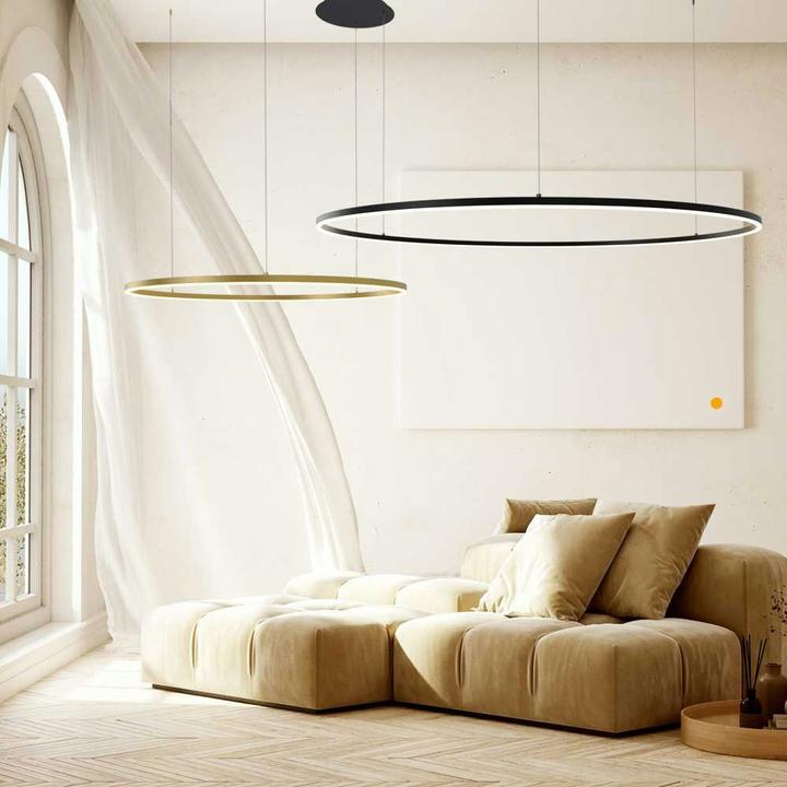 Immagine prodotto s.luce Hängelampe Ring Gold Ø 80 | 60cm