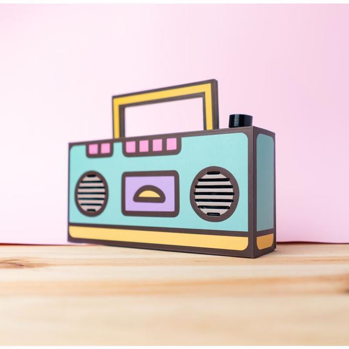 Image du produit Pusheen Boombox Bluetooth Lautsprecher DIY (Fonctionnement sur piles)