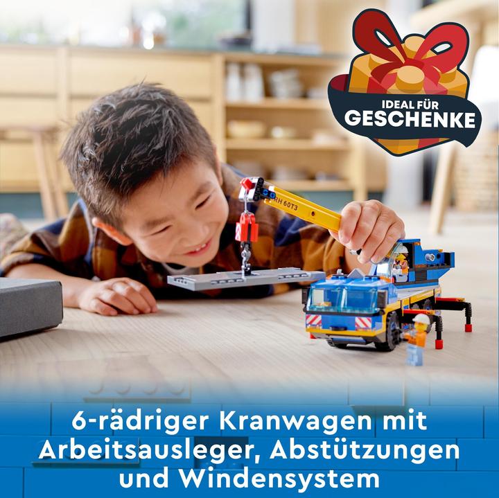 Produktbild LEGO Geländekran (60324, LEGO City)