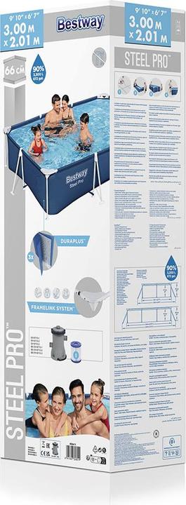 Produktbild Bestway Steel Pro Pool Set (300 x 201 x 66 cm)