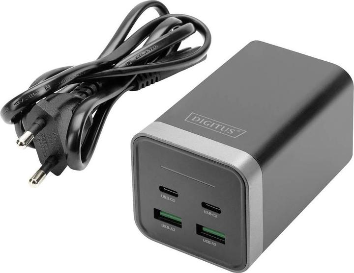 Immagine prodotto Digitus Caricatore USB universale 4 porte, 150 W GaN (150 W)