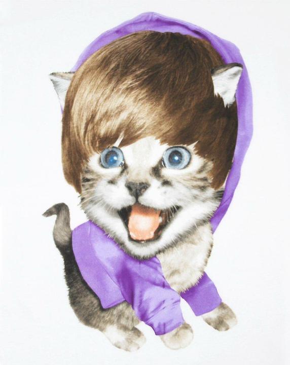Immagine prodotto Goodie Two Sleeves Baby Meow Maglietta Donna (M)
