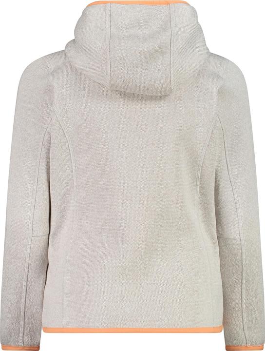 Actual product image CMP Campagnolo Girl's Jacket Fix Hood Jacquard Knitted 3H19825 (116)